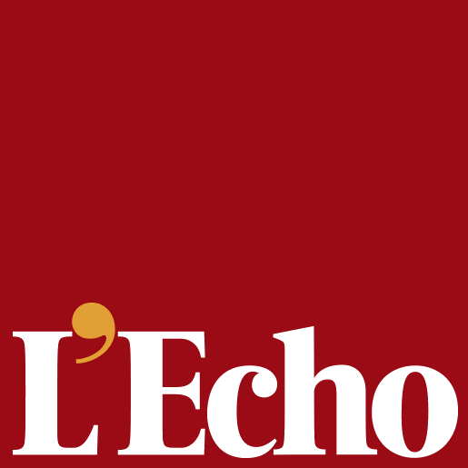 L'Écho logo, logotype (Echo de la Bourse)