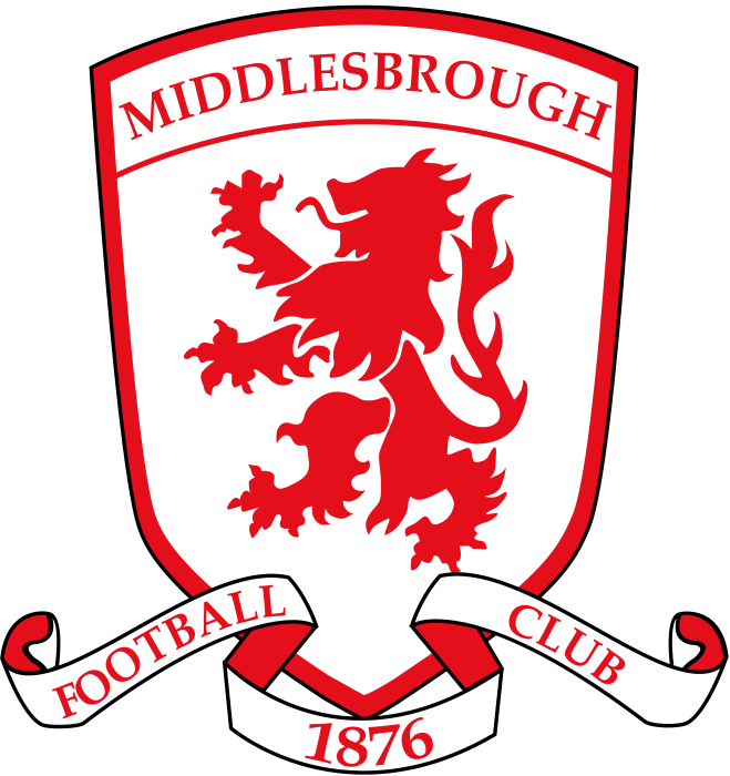 Middlesbrough logo, crest, logotype
