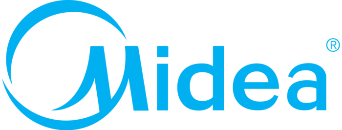 Midea logo, logotype