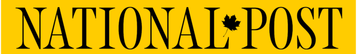 National Post logo, wordmark, yellow