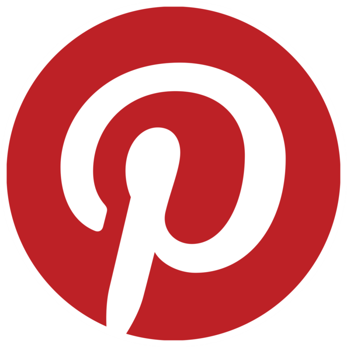 P icon, Pinterest logo, emblem