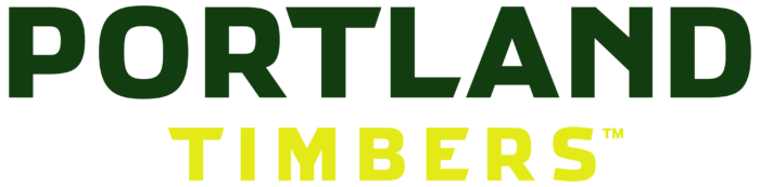 Portland Timbers logo, wordmark, MLS club