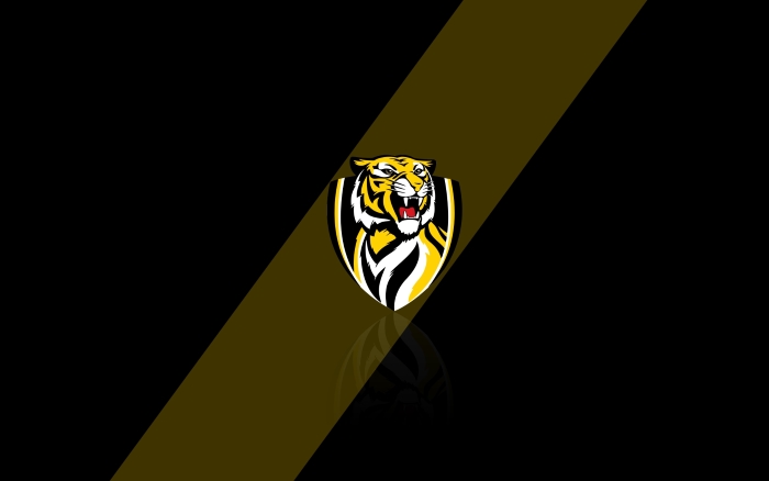 Richmond Tigers desktop wallpaper, background with team logo - 1920x1200px