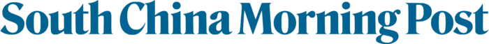 SCMP logo, blue