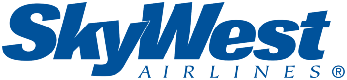 SkyWest logo, white background