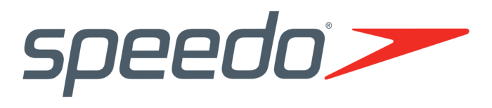 Speedo logo, gray-red
