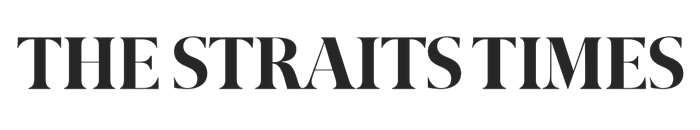The Straits Times logo, black