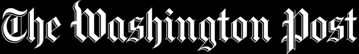 The Washington Post logo, black