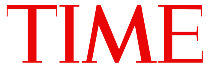 Time logo, red