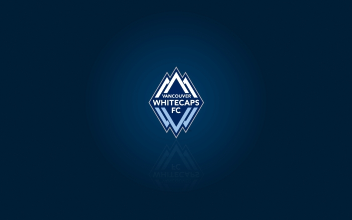 MLS club Vancouver Whitecaps FC - background with logo, HD desktop wallpaper 1920x1200