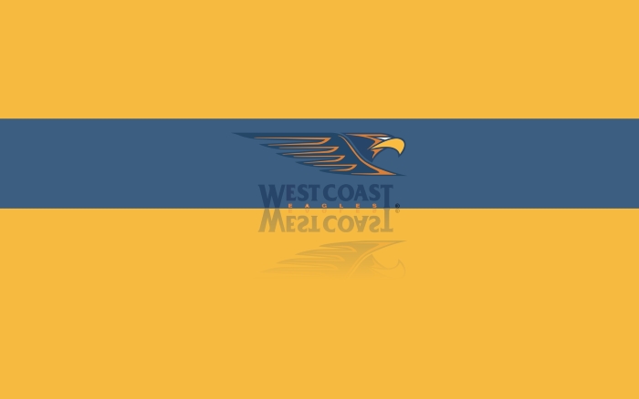 West Coast Eagles FC wallpaper, desktop background with team logo - 1920x1200px