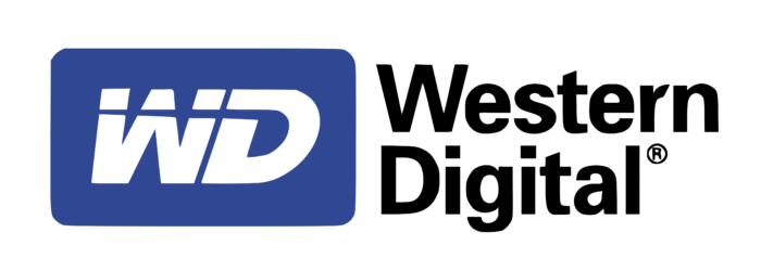 Western Digital logo, logotype, emblem