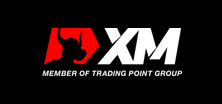 XM.com logo, black