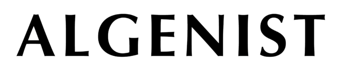 Algenist logo, wordmark