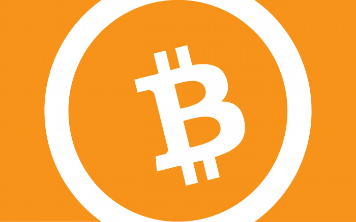 Bitcoin logo yellow