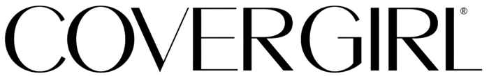 Covergirl logo, white background