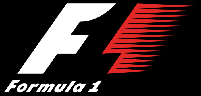 F1 Formula 1 logo, black background