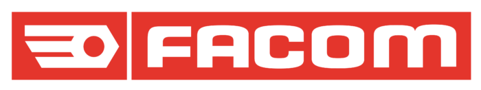 Facom logo, red