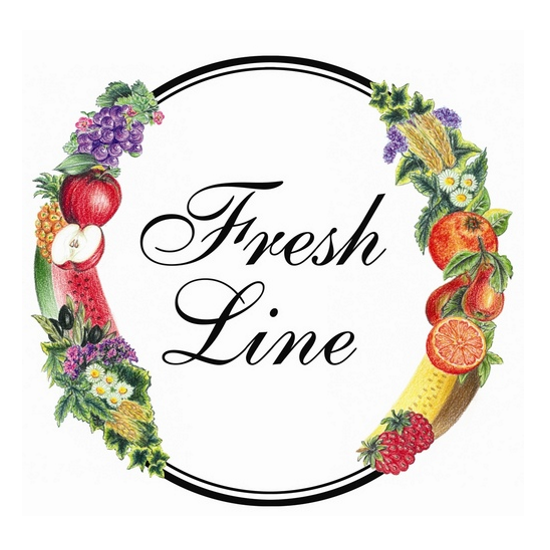 Fresh Line logo, white backgrounnd