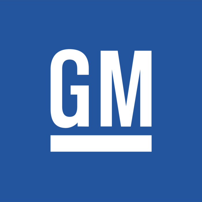 GM logo, blue (General Motors)