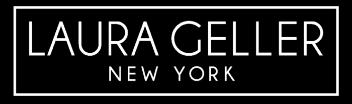 Laura Geller logo, black