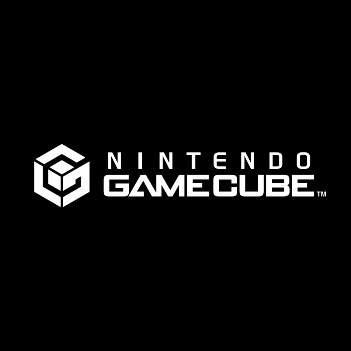 Nintendo Gamecube logo black