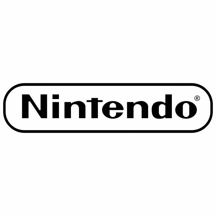 Nintendo logo black r