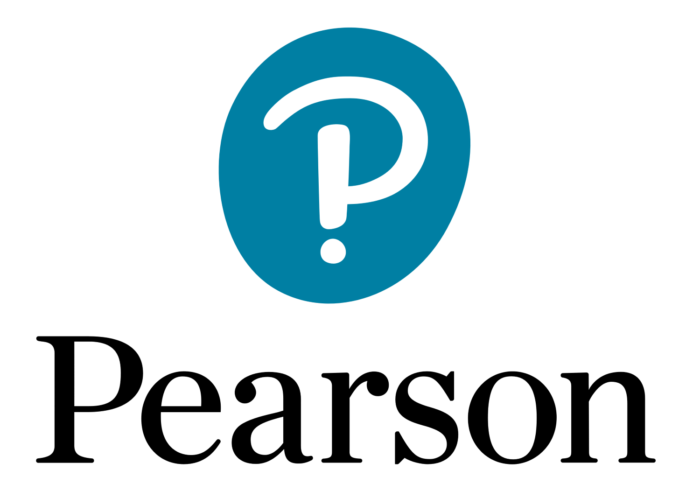 Pearson logo, logotype, emblem, symbol, vertical
