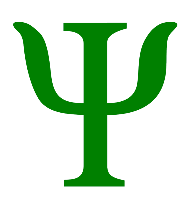 Psychology logo, green