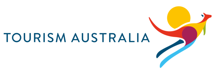 Tourism Australia logo, wordmark, horizontal