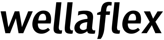 Wellaflex logo, black