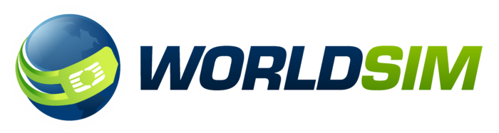 WorldSIM logo, white background (World SIM)