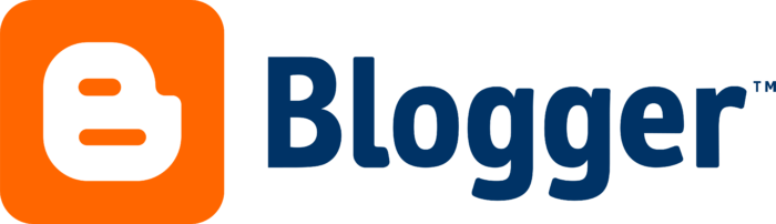 Blogger logo, wordmark