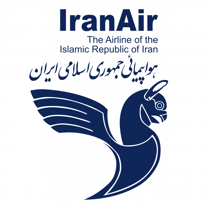 Iran Air logo blue