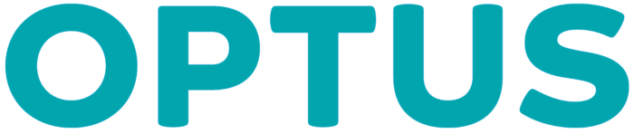 Optus logo, blue