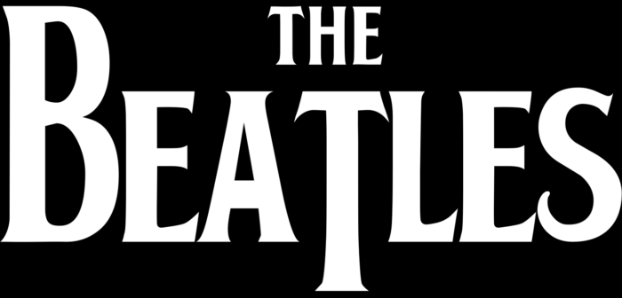 The Beatles logo, black