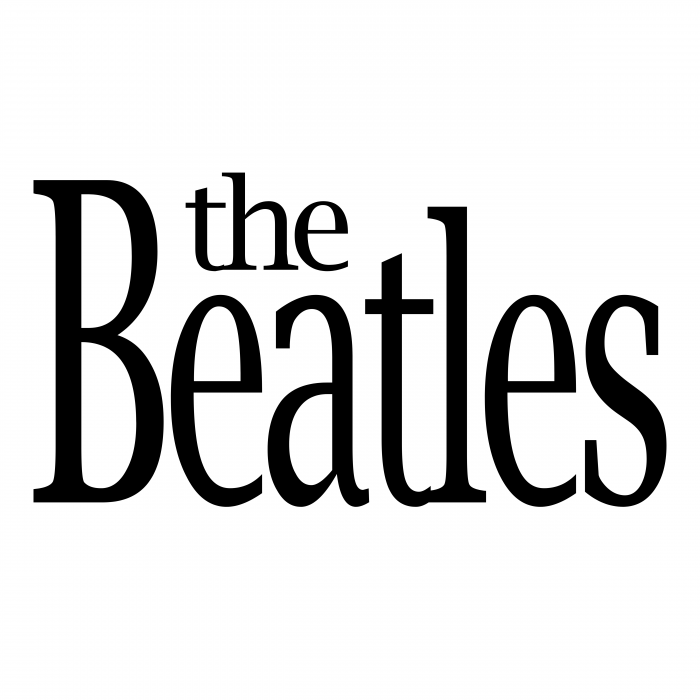 The Beatles logo brand