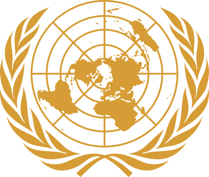 United Nations logo, logotype, emblem