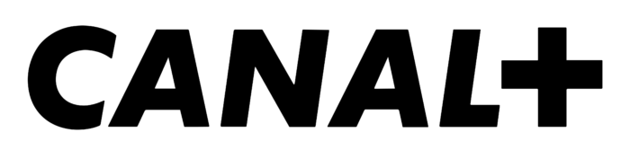 Canal+ logo, white bg