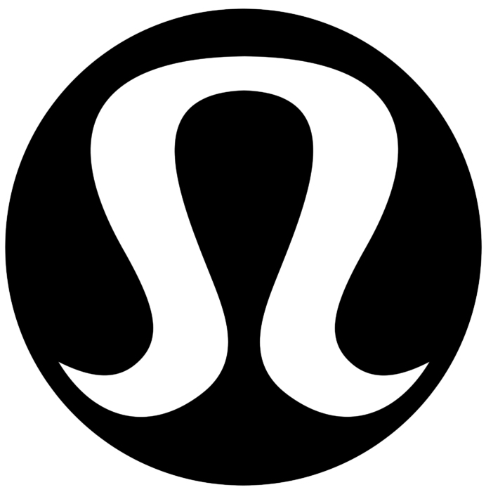 Lululemon logo, black