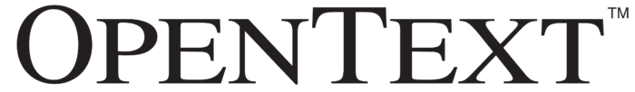 OpenText logo (Open Text)
