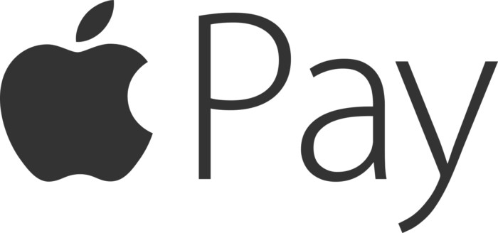 Apple Pay logo, gray