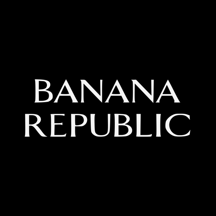 Banana Republic logo cube