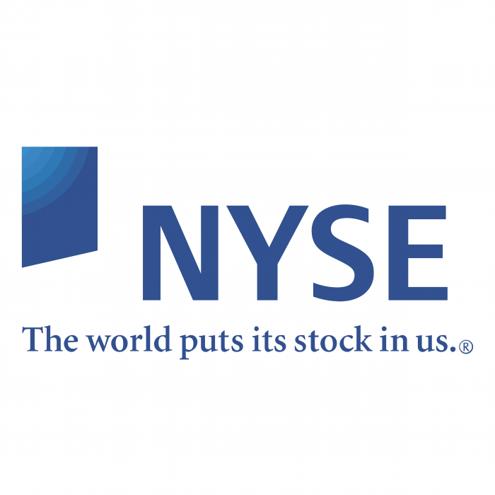 NYSE logo blue