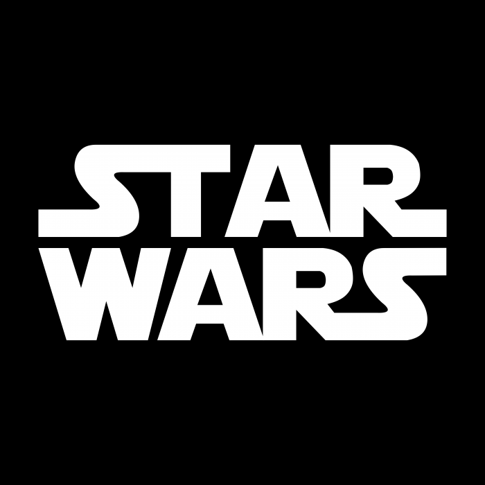 Star Wars logo black