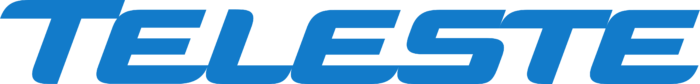 Teleste logo, blue