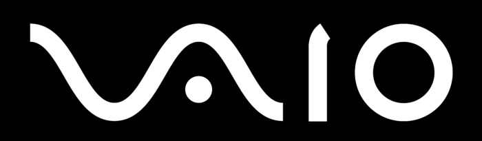 VAIO logo, black