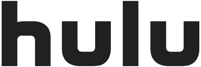 Hulu logo, gray