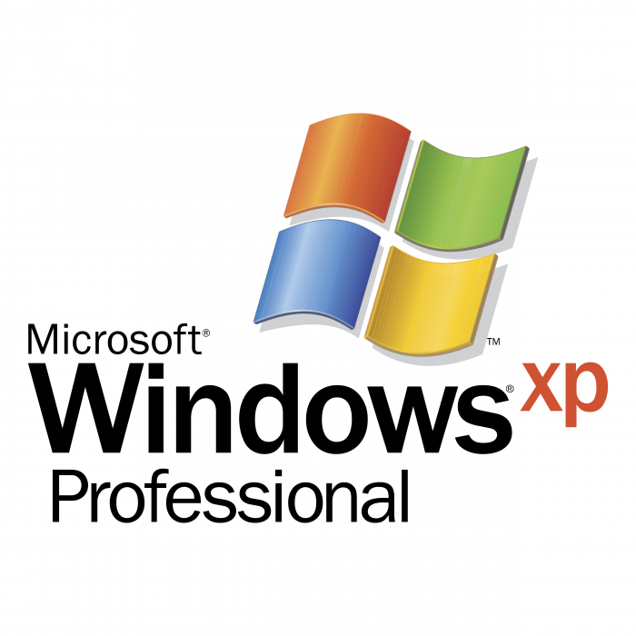 Microsoft Windows XP logo professional