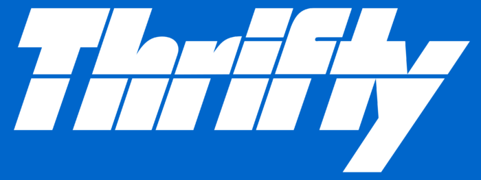 Thrifty Car Rental logo, logotype